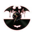 Batman Gotham City metal  Wall Clock - Retro LED Night Light Wall Decor